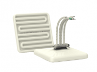 Керамический инфракрасный излучатель SFEH 0.25 кВт/230 В; 122 × 122 мм; Провод 100 мм