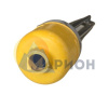 Блок ТЭН 4,5 кВт для воды 310 мм фланец G1 1/4" 220 В (трубка + колпак) JH